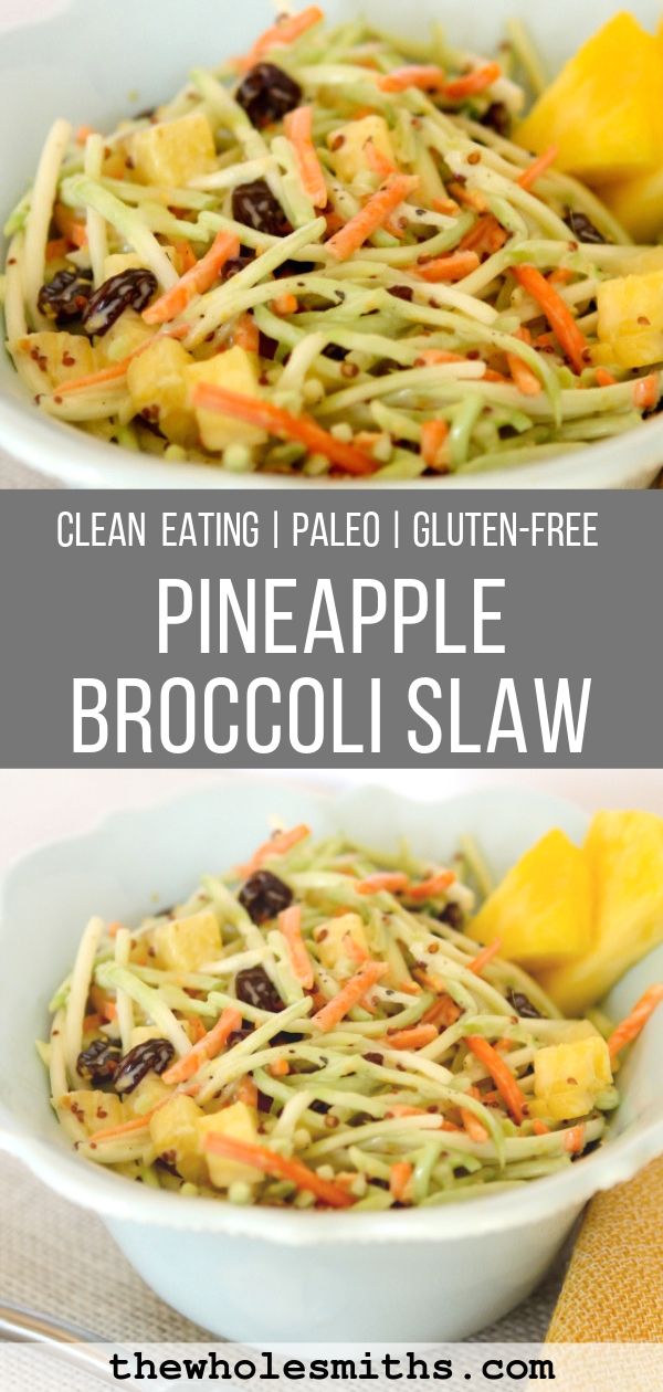 Paleo Broccoli Slaw Pin