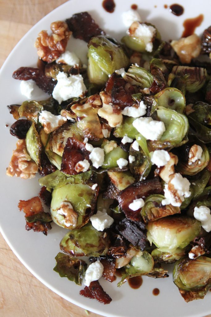 Best Ever Brussels Sprouts from the Whole Smiths. Literally the best brussels ever. The secret ingredient really takes 'em up a notch. Gluten-free and paleo friendly. Gotta try these!