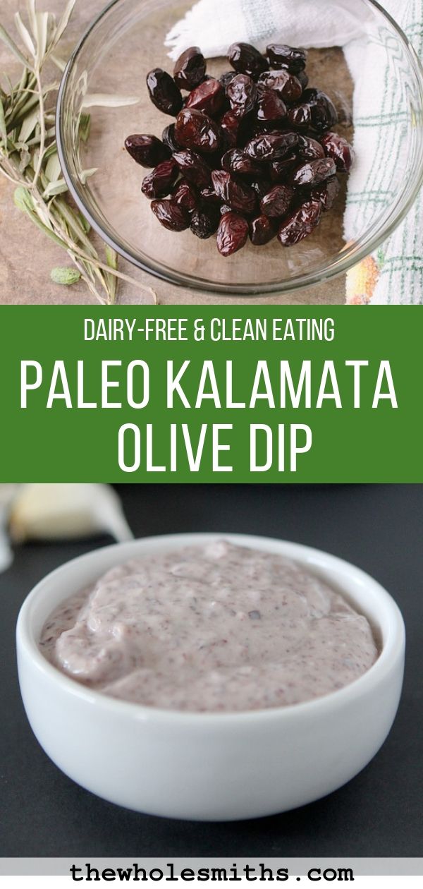 Paleo Kalamata Olive Dip