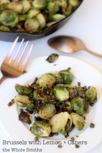 Double crisped and zesty! The perfect way to cook your brussels sprouts. Gluten-free, paleo, vegetarian, and Whole30 compliant.