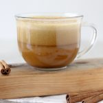 A fall favorite with a fraction of the sugar! This Pumpkin Spice Latte is dairy-free, paleo-friendly, vegan and amazing!