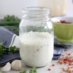 The very best Bacon Ranch Dressing one can imagine! It's even dairy-free, paleo, and Whole30 compliant.