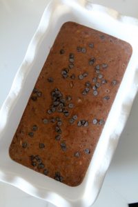A grain-free Paleo Chocolate Banana Bread from the Whole Smiths brought to you by New Barn Organic Almondmilk. This recipe is sure to become a family favorite around the house! Gluten-Free.