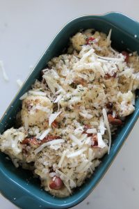 A Cauliflower + Bacon Gratin from The Whole Smiths. A MUST-make.