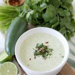 This Whole30 Green Magic Sauce from the Whole Smiths is paleo and Whole30 compliant. It's bursting with fresh flavors and perfect on anything. Anything.