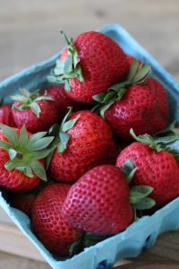 This recipe uses fresh California strawberries and is not only delicious but easy to make. So easy that the kids can make this for you! Gluten-free & paleo!