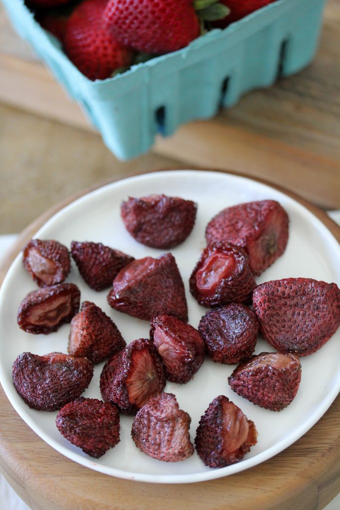 This recipe uses fresh California strawberries and is not only delicious but easy to make. So easy that the kids can make this for you! Gluten-free & paleo!