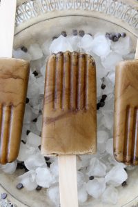 These Dairy-Free Espresso Chip Ice Pops from The Whole Smiths are the summer treat you can feel good about enjoying! Dairy-Free and paleo.