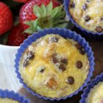 Banana Egg Muffins from The Whole Smiths. Easy, portable and the PERFECT breakfast. Paleo, grain-free, dairy-free, and delicious!